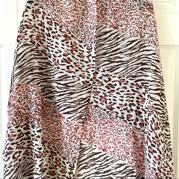 NWOT Leopard Print Scarf - Thin - Picture 3 of 7